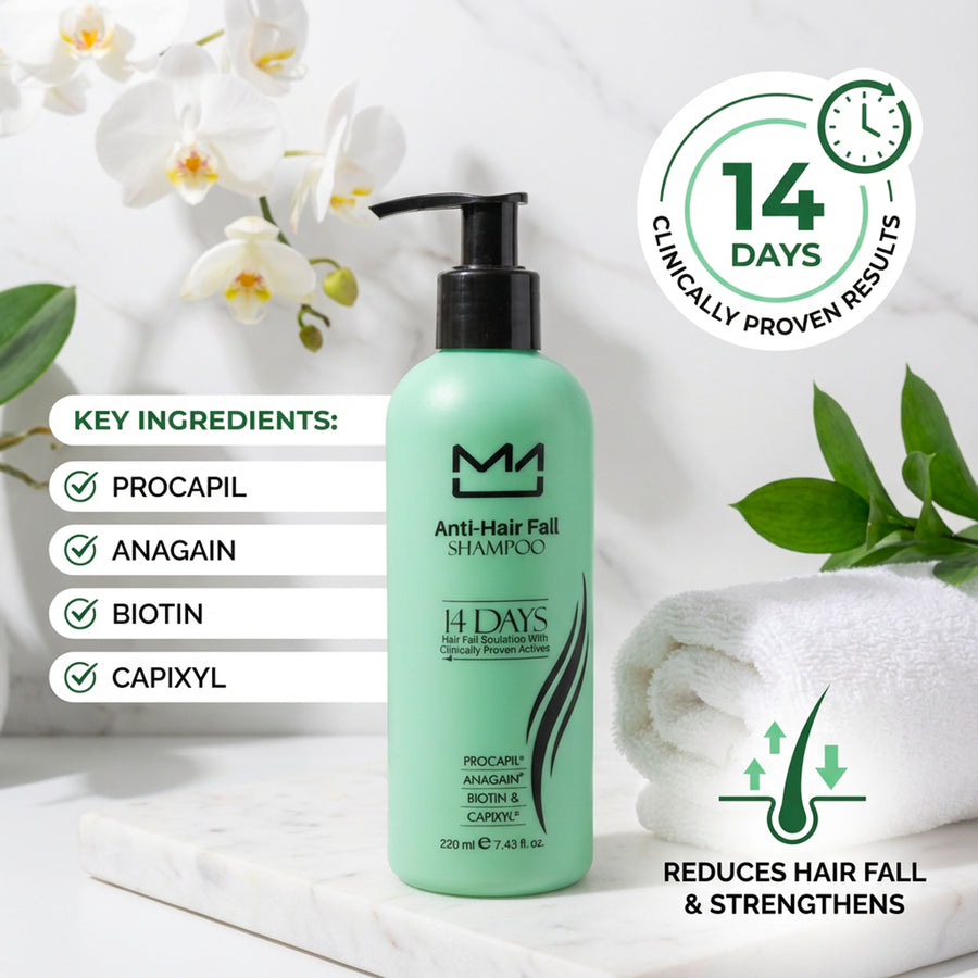 Anti Hair Fall Shampoo | 14-Day Results Guaranteed