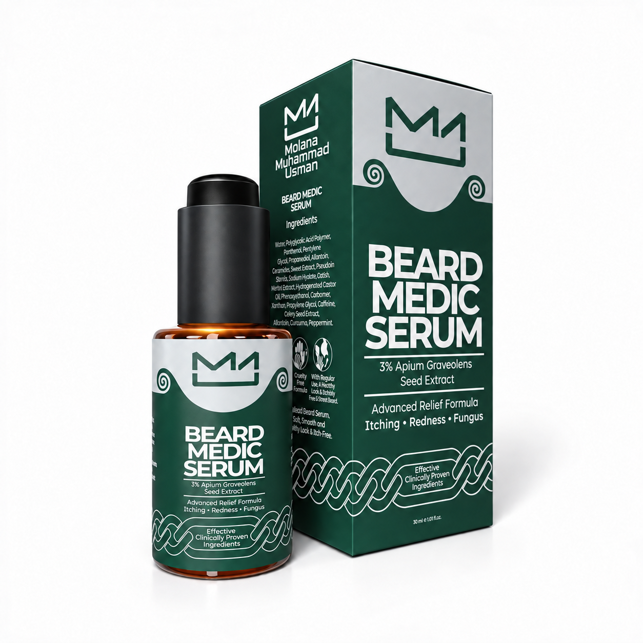 Beard Medic Serum - For Itching, Redness & Fungus