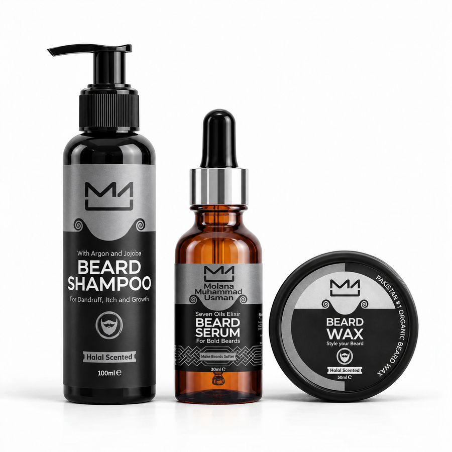 Beard Growth & Grooming Kit