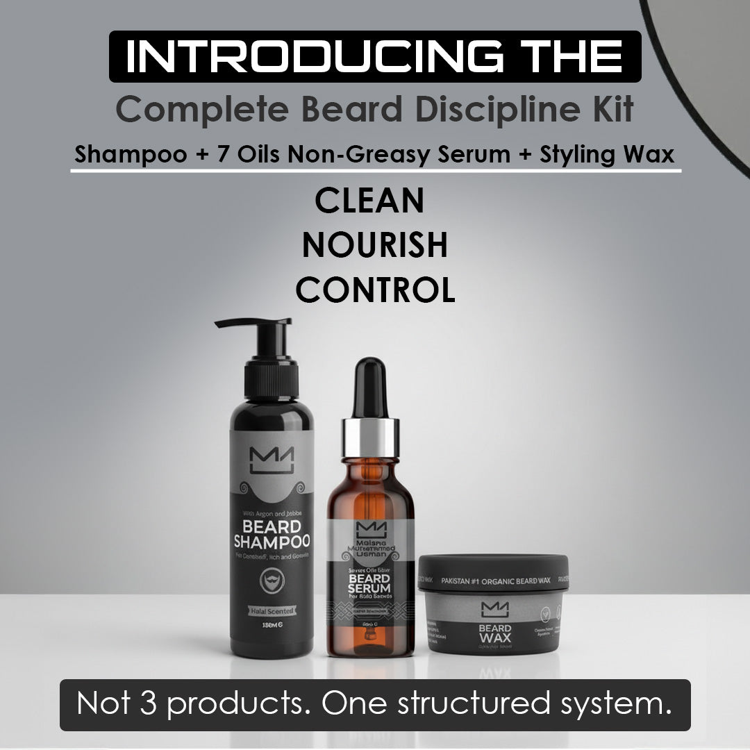 Beard Growth & Grooming Kit