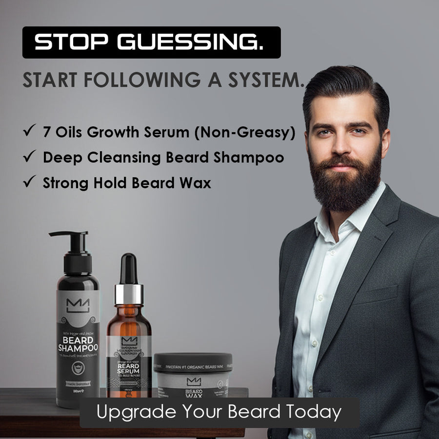 Beard Growth & Grooming Kit