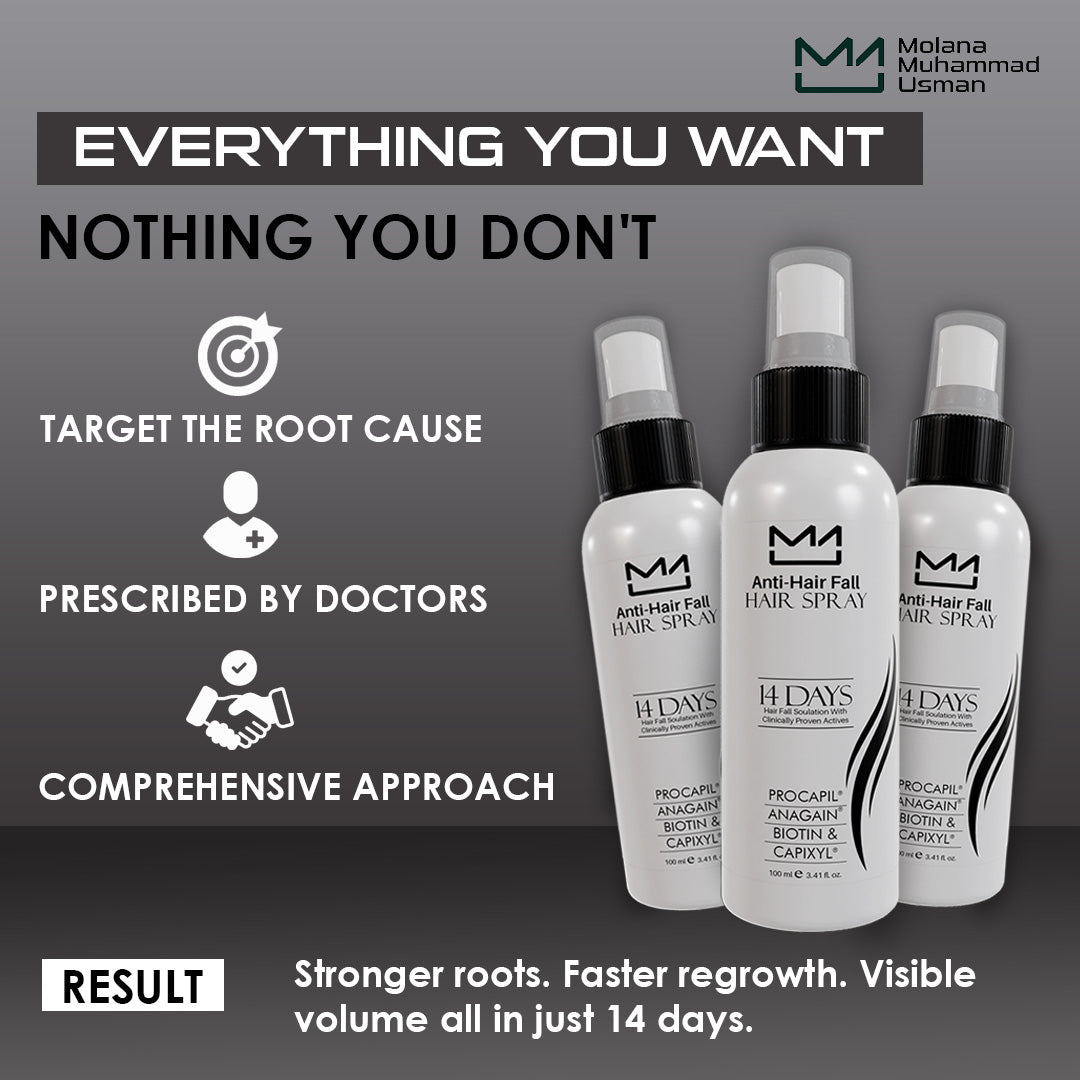Anti Hair Fall Spray (14 Days Solution)