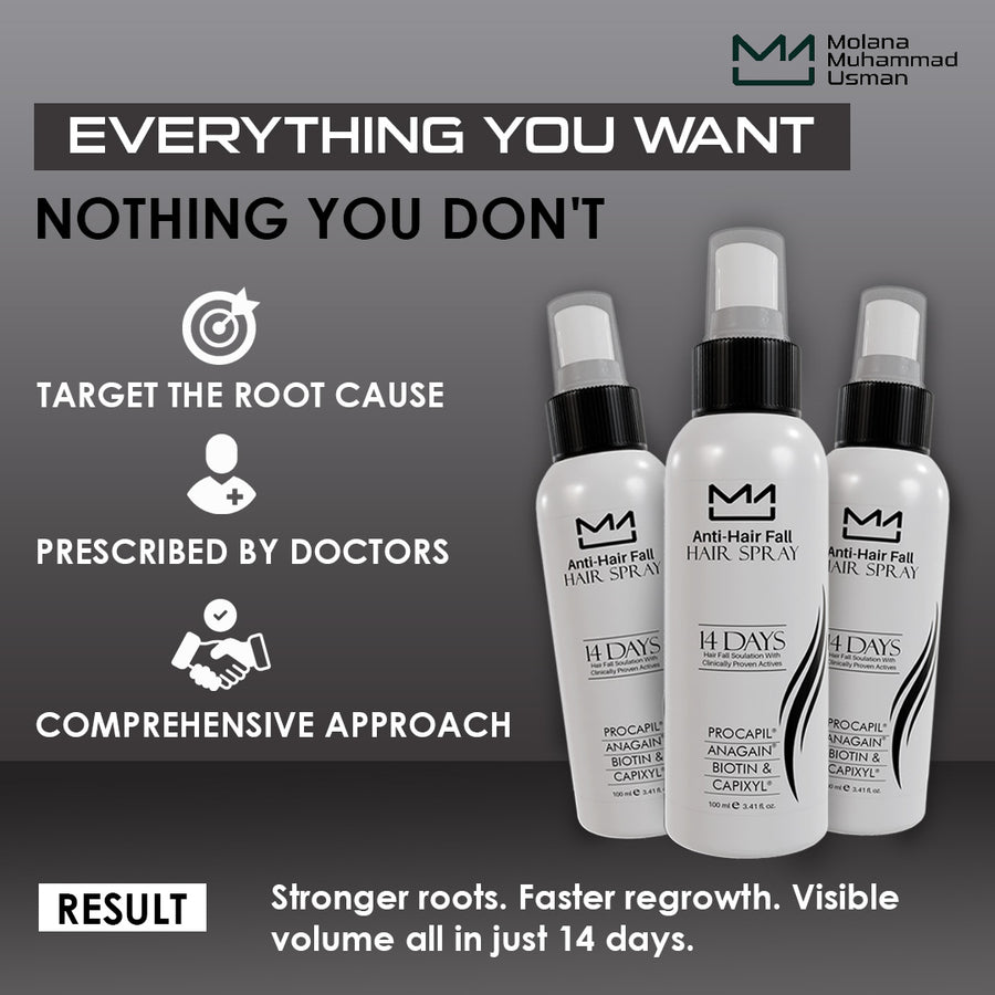 Anti Hair Fall Spray (14 Days Solution)