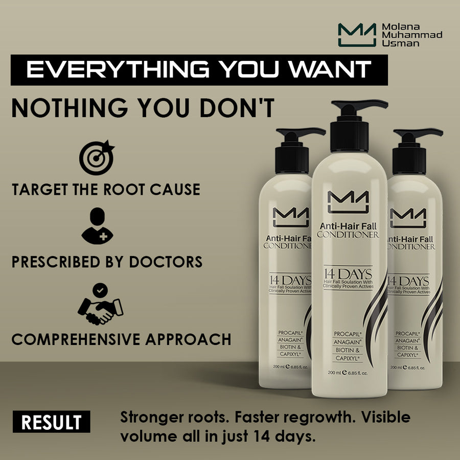 Anti Hair Fall Conditioner (14 Days Soulation)